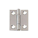 Scharnier schmal Edelstahl matt 50 x 31 x 1.1mm, AV10501050