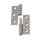gerolltes Normenscharnier Edelstahl matt links, AV10620050