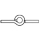 gerolltes Normenscharnier Edelstahl matt links, AV10620050