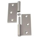 aushebbares Türscharnier 90x90mm rechts Edelstahl,...