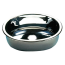 Handwaschbecken Edelstahl oval 380x305mm, BK13138