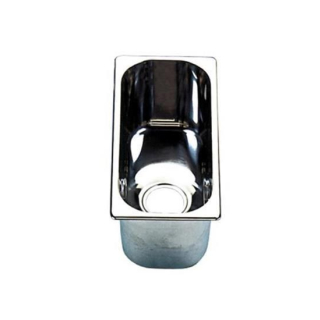 Waschbecken Edelstahl eckig L:30xB:23xT:20cm, BK1412320