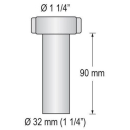 1 1/4" rechter Winkel, BK16005