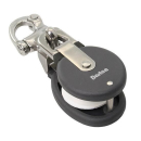 Snatchblock MINI mit Schnappschäkel Edelstahl, BT90301