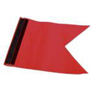 Protestflagge ca.170x235mm mit Klettverschluss rot, CF3165