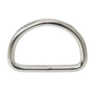 D-Ring Edelstahl AISI316 3mm x 25mm VP=10 Stück, CT0912-10