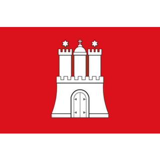 Flagge 20 x 30 cm HELGOLAND, DVHEL20