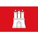 Flagge 30 x 45 cm SACHSEN, DVSAC30