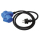 Adapterkabel 1.5m Schuko St./CEE Winkelk+Schuko K., EC43