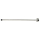 Flaggenstock AISI316 51cm mit Spiegelhalterung, EK16071