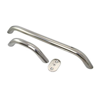 Edelstahl Handlauf 25mm x 610mm M6, EK21444M