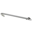 Lukenaufsteller Edelstahl 222mm x 11mm horizontal, EK21650