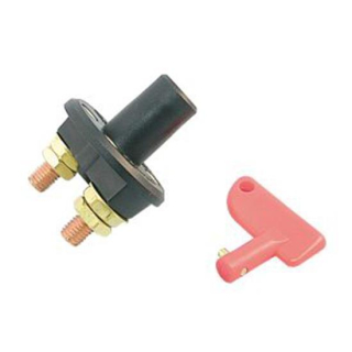 Batterieschalter 75A 12V mit wasserdichter Kappe, EK30040W