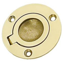 Einlassgriff Messing 55 mm RUND, EK32420