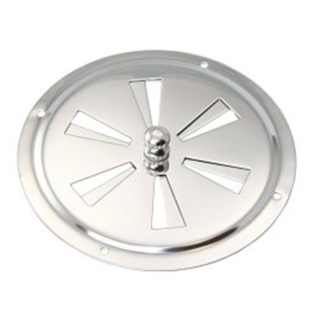 Rundlüfter Edelstahl 152mm Ø Stellschraube außen, EK41465