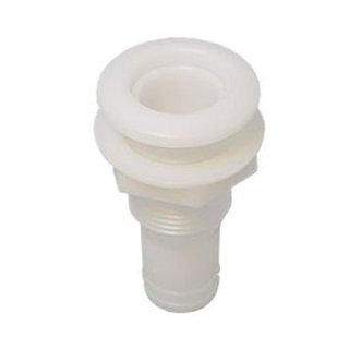 Borddurchbruch Acetal 1/2" weiß, EK47661