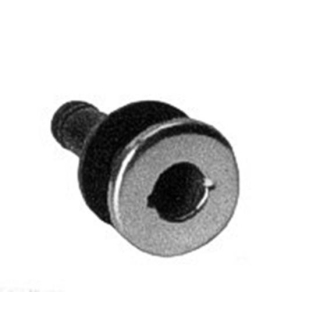 Borddurchbruch Acetal 1 1/4" mit Edelstahlkappe, EK47675