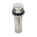 Tankentlüftung in Edelstahl gerade 3/4" = 19mm, EK86464