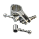 Edelstahl Rohrbeschlag m. Hebel+Klappnase 22mm, EK86592