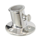 Flaggenstockhalter m. Schraube für 32mm Edelstahl,...