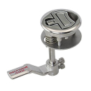 Bodenheber AISI316 mit Feder 60mm mit Schloss, EK86817K