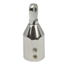 Edelst.Sprayhoodbeschlag 22mm Endstück einstellbar,...