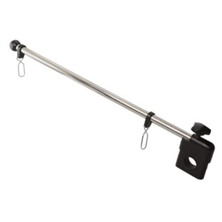 Flaggenstock Edelstahl 44cm mit Halterung-22/25mm, EK99651