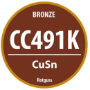Borddurchbruch Bronze CC491K 3/4", FX0819
