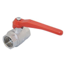 Kugelsperrventil Ms58 verchr. roter Hebel 1/2", FZ0113