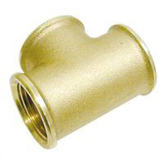 T-Stück Ms58 mit Innengewinde 1/4", FZ0706