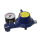 Druckregler 50mbar 1.5 kg/h gerader Abg. Manometer, GF0108005