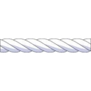 Polyester geschl. Festmacher     schwarz  16mm, GR131690