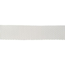 100m-Rolle Polyestergurt HEAVY weiß 25mm, GW2125