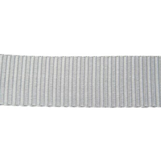 100m-Gurt PES-Extra Heavy Weigth grau 30mm breit, GW3030