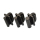 Zwischenrutscher schwarz 2er SB-Pack, HA1058-2SB