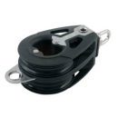 Dynamic Doppelblock 60mm m. Wirbelschäkel, HA2062