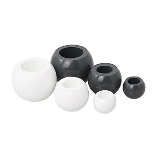 Griffkugel weiß (10er Packung), HA222W-10