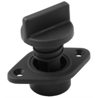 Lenzstopfen weiß mit Dichtung, HA323W-2SB