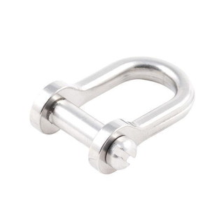 Edelstahlschäkel mit Schlitzbolzen 6mm breit, HA5405N