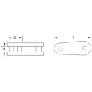 Nylon-Schäkel mit Rolle (10 Stück Packung), HA886-10