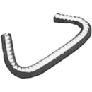 Clamps X00 für 4mm Gummileine im 10-Stück-Pack,...
