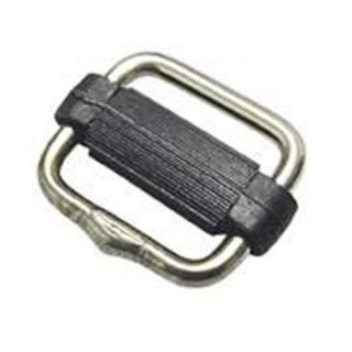 Edelstahl-Gurtschnalle f.25mm Nylon-Steg VP=100St, HD0412-100