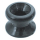 Persenningknopf Kunststoff schwarz (100-St.Pack), HD599S-100