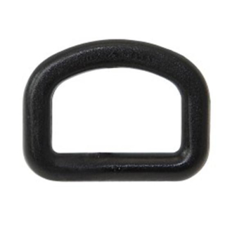 D-RINGE aus Acetal schwarz 20mm (10-St.Pack), HD685-10