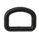 D-RINGE aus Acetal schwarz 20mm (10-St.Pack), HD685-10