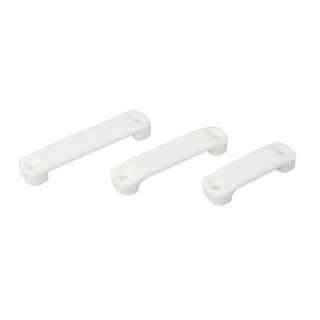 Fußgurt-Brücke NYLON weiß 25-30mm VP=100 St., HD693-100