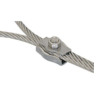 Simplexklemme 1.4401 f.4mm Drahtseil<VP= 10Stück>, HG504-10