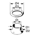 Messing-Ring Nr. 6 7/8" 22mm VP=10 St., HI6-10