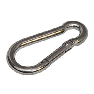 Edelst.-Karabinerhaken ohne Auge 100x10mm <10 St.>, KK6110-10