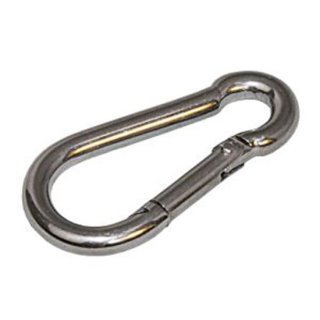 Edelst.-Karabinerhaken 100x10mm <SB-gepackt>, KK6110-SB